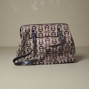 Vintage Etienne Aigner Canvas Bag
